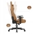 FOTEL GAMINGOWY Biurowy Obrotowy Hell's Chair HC- 2000 Brown Ekoskóra