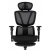 Fotel biurowy ergonomiczny obrotowy Hell's Chair HC-1044 czarny tkanina