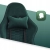 Fotel gamingowy Hell's Chair HC- 1000 Green Zielony Tkanina Welurowa