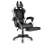 FOTEL GAMINGOWY Biurowy Hell's Chair HC- 1039 2.0 White z podnóżkiem