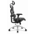 Fotel biurowy ergonomiczny obrotowy Hell's Chair HC- 1056 Czarny TKANINA