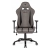 FOTEL GAMINGOWY Biurowy Obrotowy Hell's Chair HC- 1013 Grey- Black Tkanina