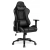 FOTEL GAMINGOWY Biurowy Obrotowy Hell's Chair HC- 1013 Black Ekoskóra Zamsz