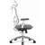 Fotel biurowy ergonomiczny obrotowy Hell's Chair HC- 1052 PLUS Szary Biały