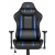 FOTEL GAMINGOWY Biurowy Obrotowy Hell's Chair HC- 1013 Black Blue Ekoskóra