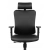 Fotel biurowy ergonomiczny Hell's Chair HC-1041 Czarny Ekoskóra Siliconowa