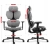Fotel biurowy ergonomiczny obrotowy Hell's Chair HC-1010 szary tkanina
