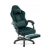 Fotel gamingowy HELLS CHAIR HC-1015 Zielony z podnóżkiem Tkanina