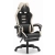 Fotel gamingowy HELL'S CHAIR HC- 1039 Beige- Black skóra sztuczna