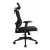 Fotel biurowy ergonomiczny obrotowy Hell's Chair HC-1041 Czarny Tkanina