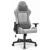 FOTEL GAMINGOWY Biurowy Obrotowy Hell's Chair HC-1006 Grey- Black Tkanina