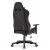 FOTEL GAMINGOWY Biurowy Obrotowy Hell's Chair HC- 2001 Black- Red Ekoskóra