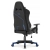 FOTEL GAMINGOWY Biurowy Obrotowy Hell's Chair HC- 2001 Black- Blue Ekoskóra