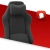 Fotel gamingowy biurowy obrotowy Hell's Chair HC-1009 czarny tkanina
