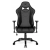 FOTEL GAMINGOWY Biurowy Obrotowy Hell's Chair HC- 1013 Black Ekoskóra Zamsz