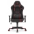 FOTEL GAMINGOWY Biurowy Obrotowy Hell's Chair HC- 2001 Black- Red Ekoskóra