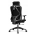 Fotel biurowy ergonomiczny Hell's Chair HC-1041 Czarny Ekoskóra Siliconowa