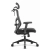 Fotel biurowy ergonomiczny obrotowy Hell's Chair HC-1052 czarny tkanina