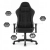 FOTEL GAMINGOWY Biurowy Obrot Hell's Chair HC- 2000 Black Ekoskóra+ Tkanina