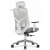 Fotel biurowy ergonomiczny obrotowy Hell's Chair HC- 1052 PLUS Szary Biały