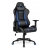 FOTEL GAMINGOWY Biurowy Obrotowy Hell's Chair HC- 1013 Black Blue Ekoskóra