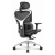 Fotel biurowy ergonomiczny obrotowy Hell's Chair HC- 1056 Czarny TKANINA