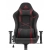 FOTEL GAMINGOWY Biurowy Obrotowy Hell's Chair HC- 2001 Black- Red Ekoskóra