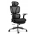 Fotel biurowy ergonomiczny obrotowy Hell's Chair HC-1044 czarny tkanina