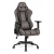 FOTEL GAMINGOWY Biurowy Obrotowy Hell's Chair HC- 1013 Grey- Black Tkanina
