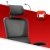 Fotel obrotowy Hell's Chair czarny tkanina ergonomiczny