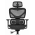Fotel biurowy ergonomiczny obrotowy Hell's Chair HC- 1056 Czarny TKANINA