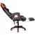 Fotel gamingowy HELL'S CHAIR HC- 1039 RED skóra sztuczna czarno-czerwony