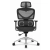 Fotel biurowy ergonomiczny obrotowy Hell's Chair HC- 1056 Czarny TKANINA