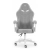 Fotel gamingowy HELL'S CHAIR HC- 1008 2.0 Szaro-biały Mesh tkanina szary