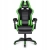 Fotel gamingowy HELL'S CHAIR HC-1039 green skóra sztuczna czarny