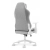 Fotel gamingowy HELL'S CHAIR HC- 1009 White- Gray tkanina szary