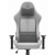 FOTEL GAMINGOWY Biurowy Obrotowy Hell's Chair HC-1006 Grey- Black Tkanina