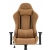 FOTEL GAMINGOWY Biurowy Obrotowy Hell's Chair HC- 2000 Brown Ekoskóra