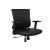 Fotel biurowy ergonomiczny Hell's Chair HC-1041 Czarny Ekoskóra Siliconowa