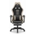 Fotel gamingowy HELL'S CHAIR HC- 1039 Beige- Black skóra sztuczna
