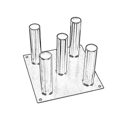 Stojak na gryfy olimpijskie Thor STG1