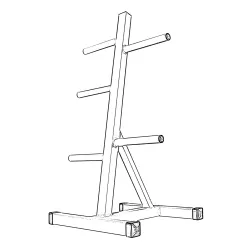 Stojak na obciążenie ST2 - asymetryczny 400kg