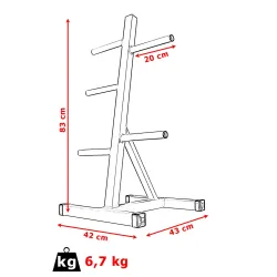 Stojak na obciążenie ST2 - asymetryczny 400kg