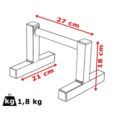 Stalowe uchwyty do pompek Thor U1